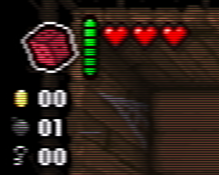The same HUD with CRT Studio Flat.