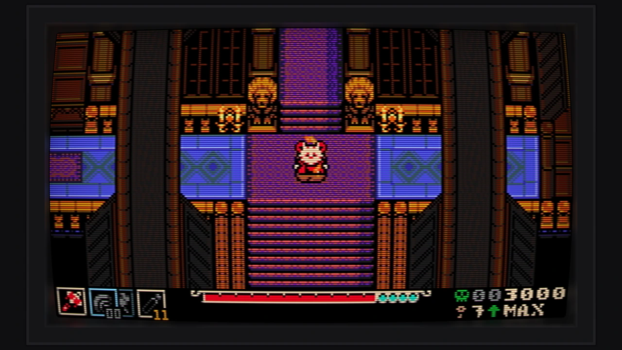 The same room and housing with Reflection On.